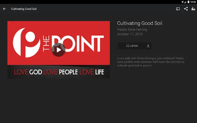 The Point android App screenshot 3